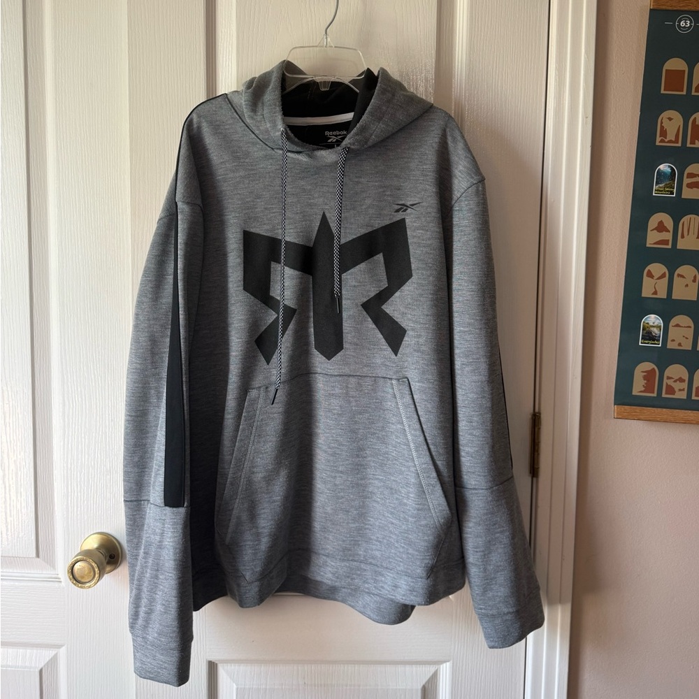 Reebok Ragnar Charcoal Gray Hoodie